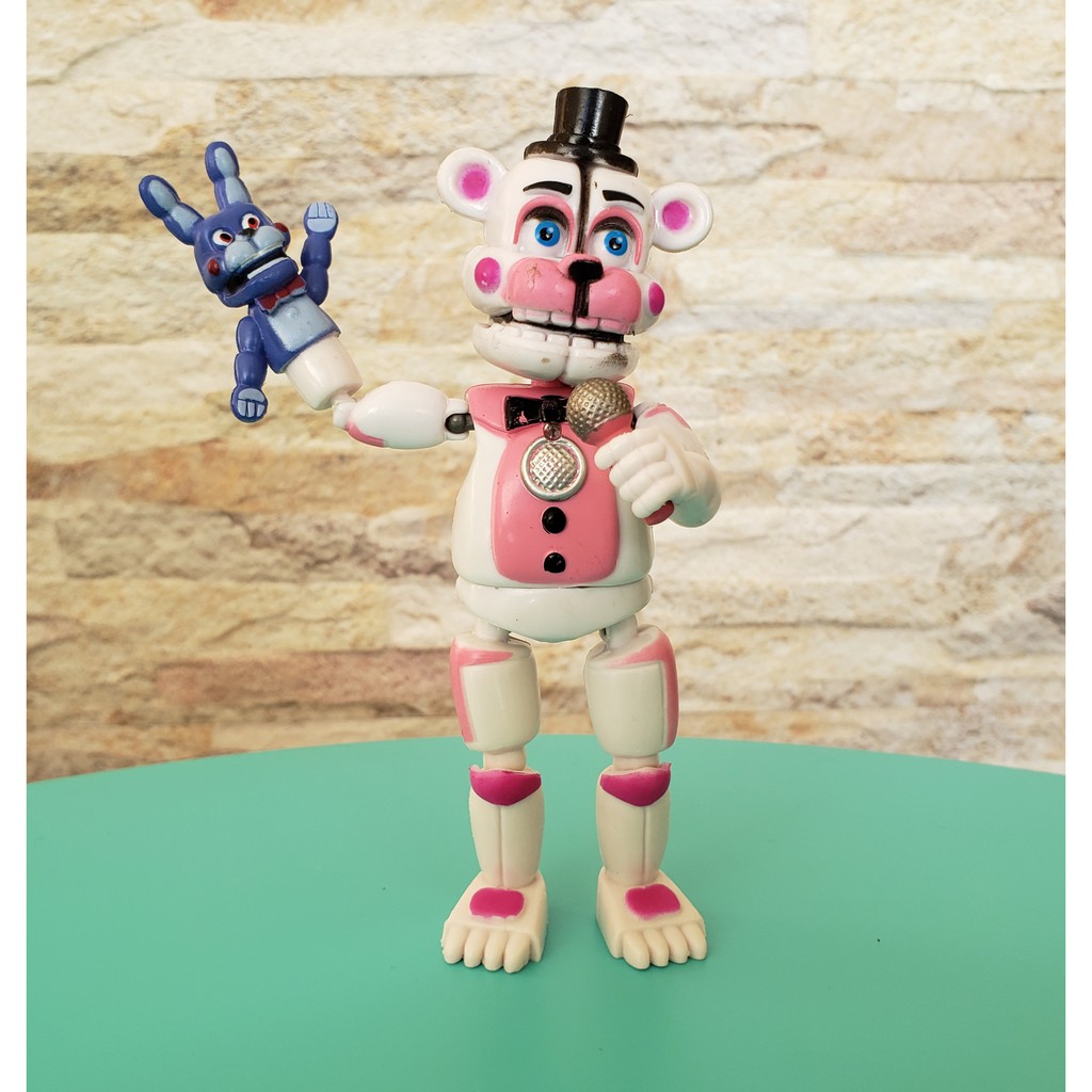 Lindo boneco Five Nights at Freddy animatronic Fnaf Nightmare Puppet 14cm
