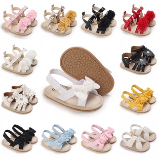 Sapatos De Verão Novos Para Meninos E Meninas Primeiros Casuais Elegantes De Couro Com Borracha Sandálias De Praia Estilo Respirável