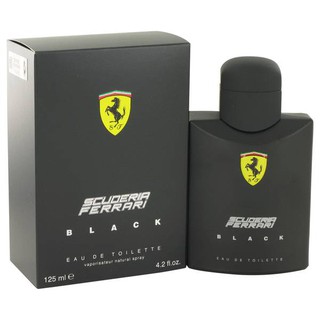 Scuderia Ferrari Black Eau de Toilette Ferrari 125ml - Perfume Masculino