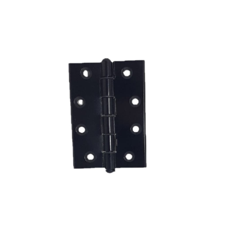 DOBRADICA 90X70 ALUMINIO PRETO PORTA DE ABRIR KIT 3 UN