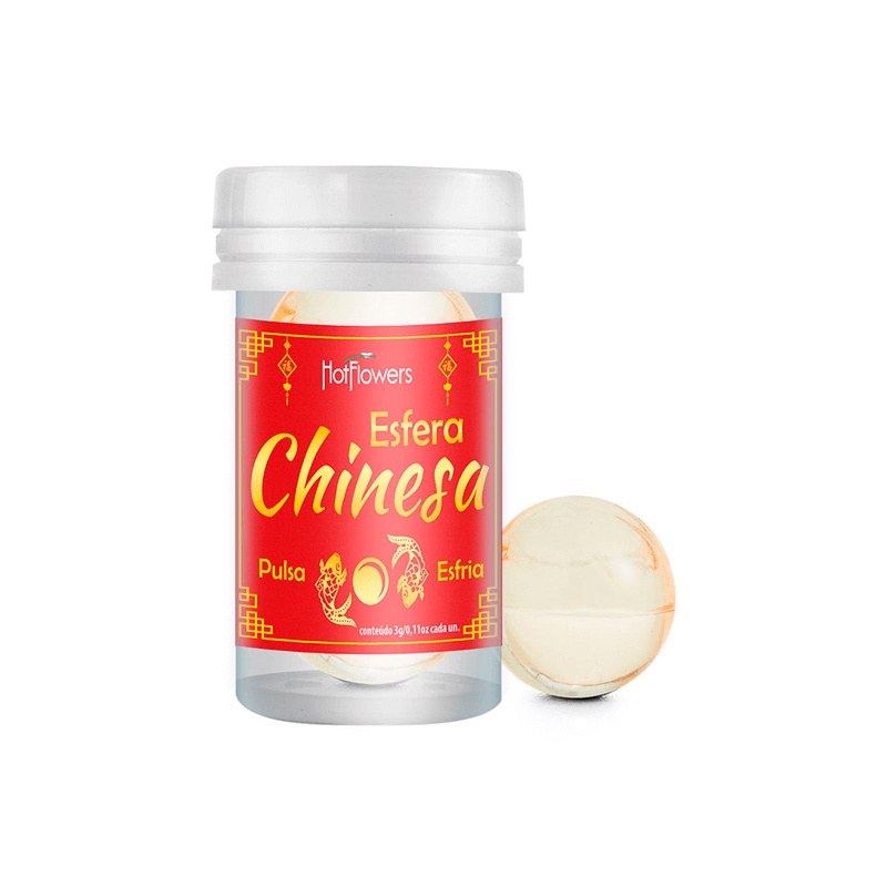 Bolinhas Explosivas com Efeito que Pulsa e Esfria - Hot Flowers Esfera Chinesa - 2 Unidades em Oferta na Shopee