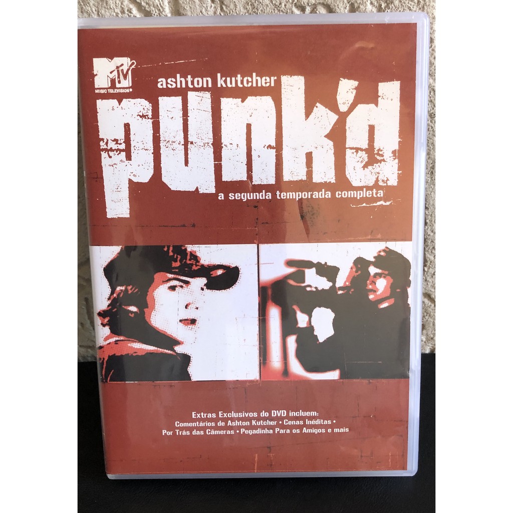 Dvd Punk'd - 2ª Temporada MTV Ashton Kutcher | Shopee Brasil