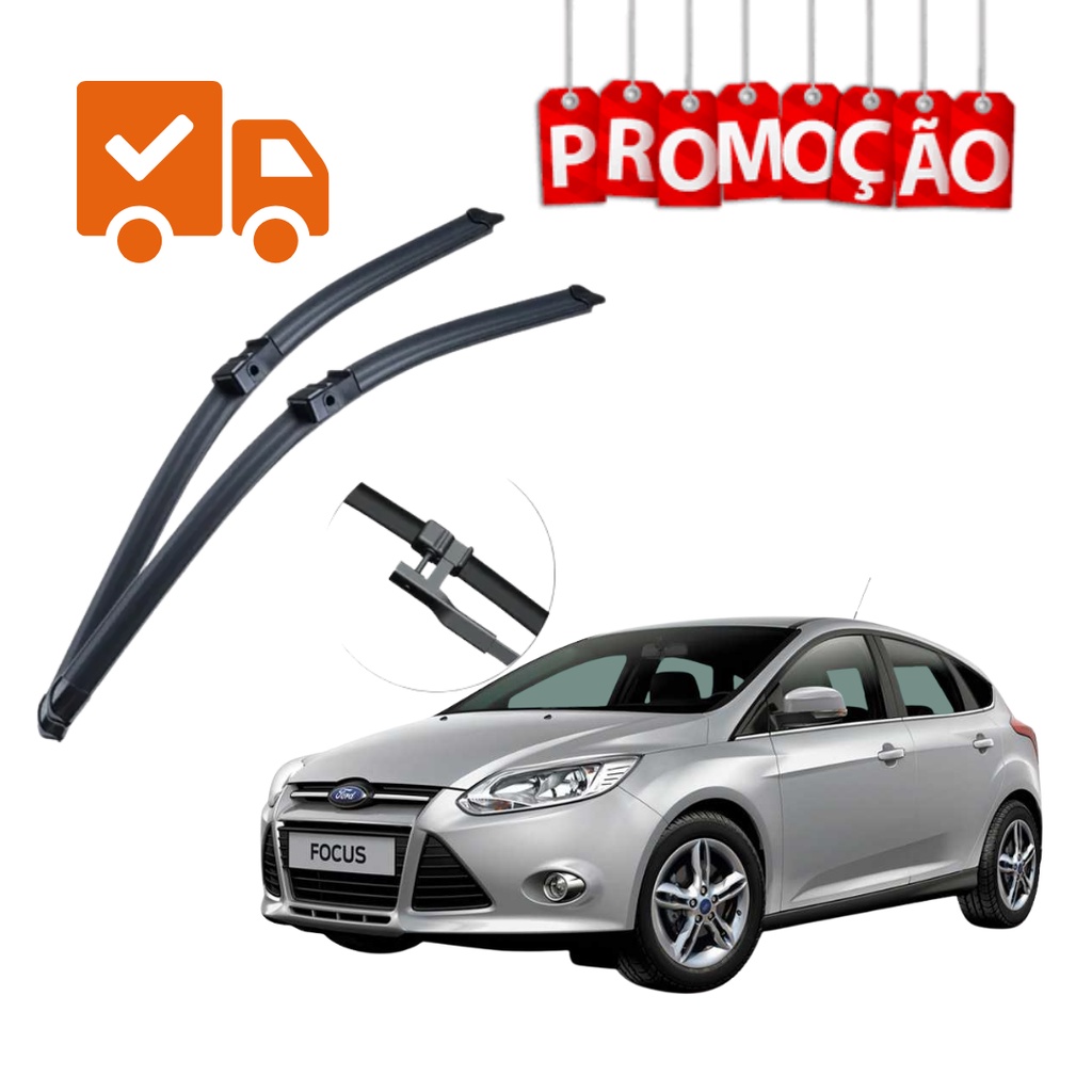 Par Palheta Limpador Parabrisa Focus 2008 2009 2010 2011 2012 2013 em Oferta na Shopee