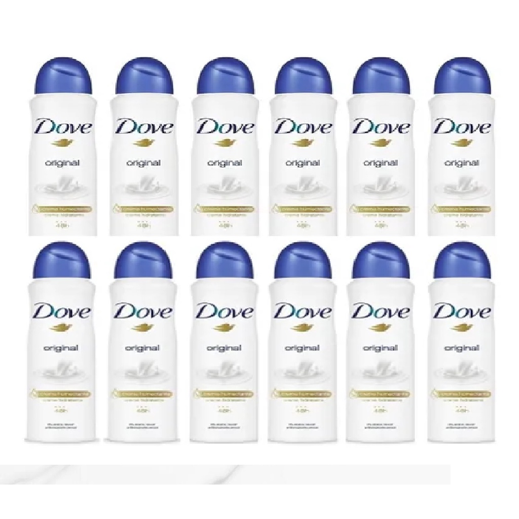 Kit 12 Un Desodorante Antitranspirante Dove Aerosol 150ml