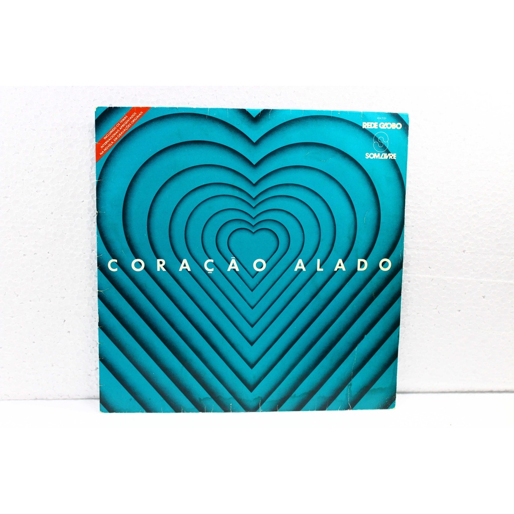 Lp Vinil - Trilha Sonora Novela Coração Alado Internacional