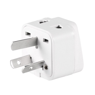 3 Pinos Adaptador De Tomada De Energia Chinesa / Conversor De Viagem Austrália Reino Unido Eua E Ue