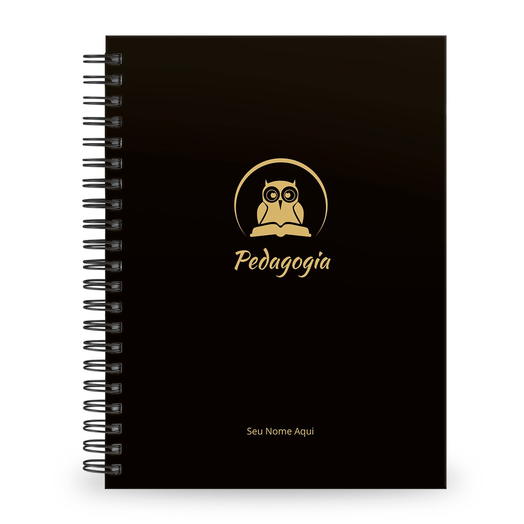 Caderno Universitário Personalizado Pedagogia 12 Matérias Shopee Brasil 8373