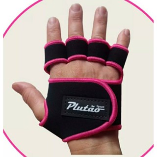 Luva Fitness para Academia sem polegar. O PAR DE LUVAS em Oferta na Shopee