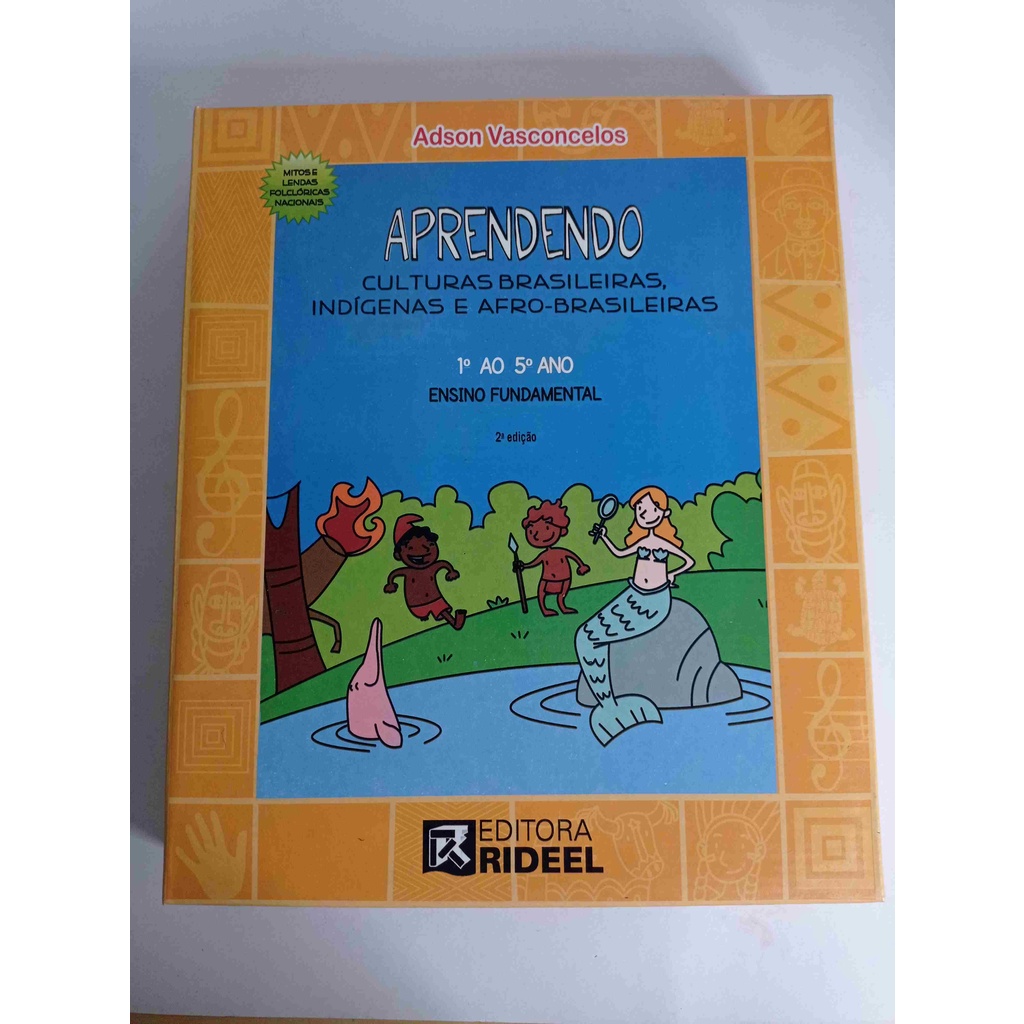 Aprendendo Culturas Brasileiras Indígenas e Afro Brasileiras - Adson Vasconcelos / Livro Professor Aula estudar
