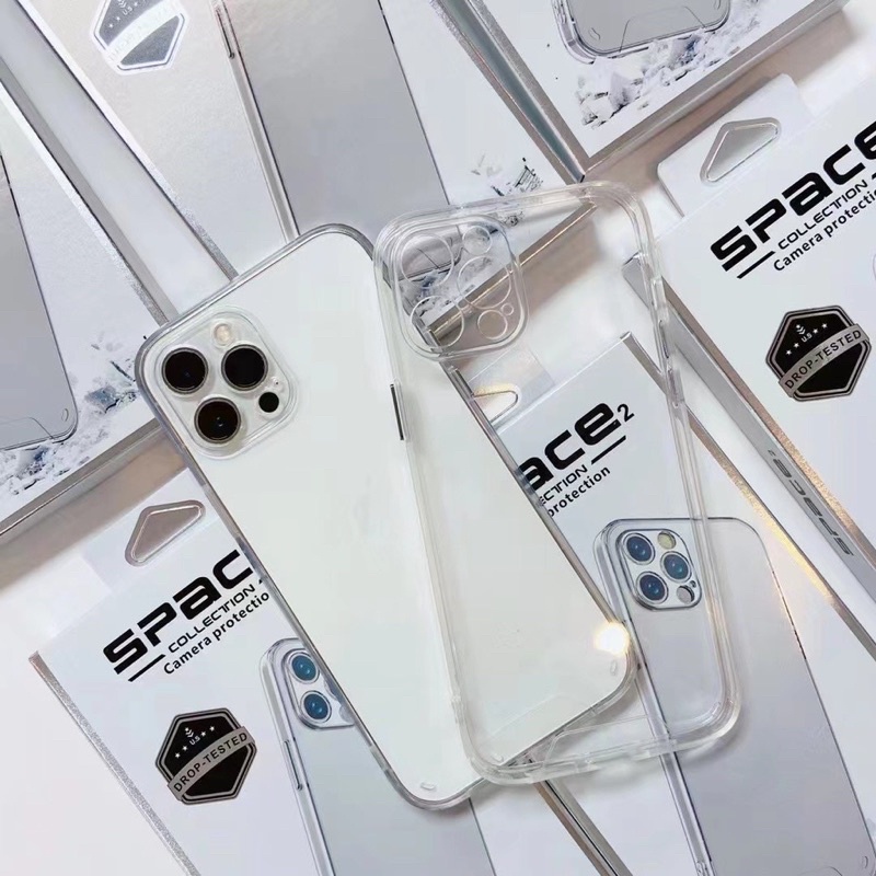 Capa SPACE ORIGINAL diamante IPhone 7/ 8 / X / 13 / 12 / 11 Case capinha Transparente Space botão Anti-impacto, não amarela IP 7-8 / I7-8 PLUS /X / XS / XS MAX / XR / 11 / 11 PRO / 11 PRO MAX / 12 / 12 PRO / 12 PRO MAX / 13 / 13 PRO / 13 PRO MAX