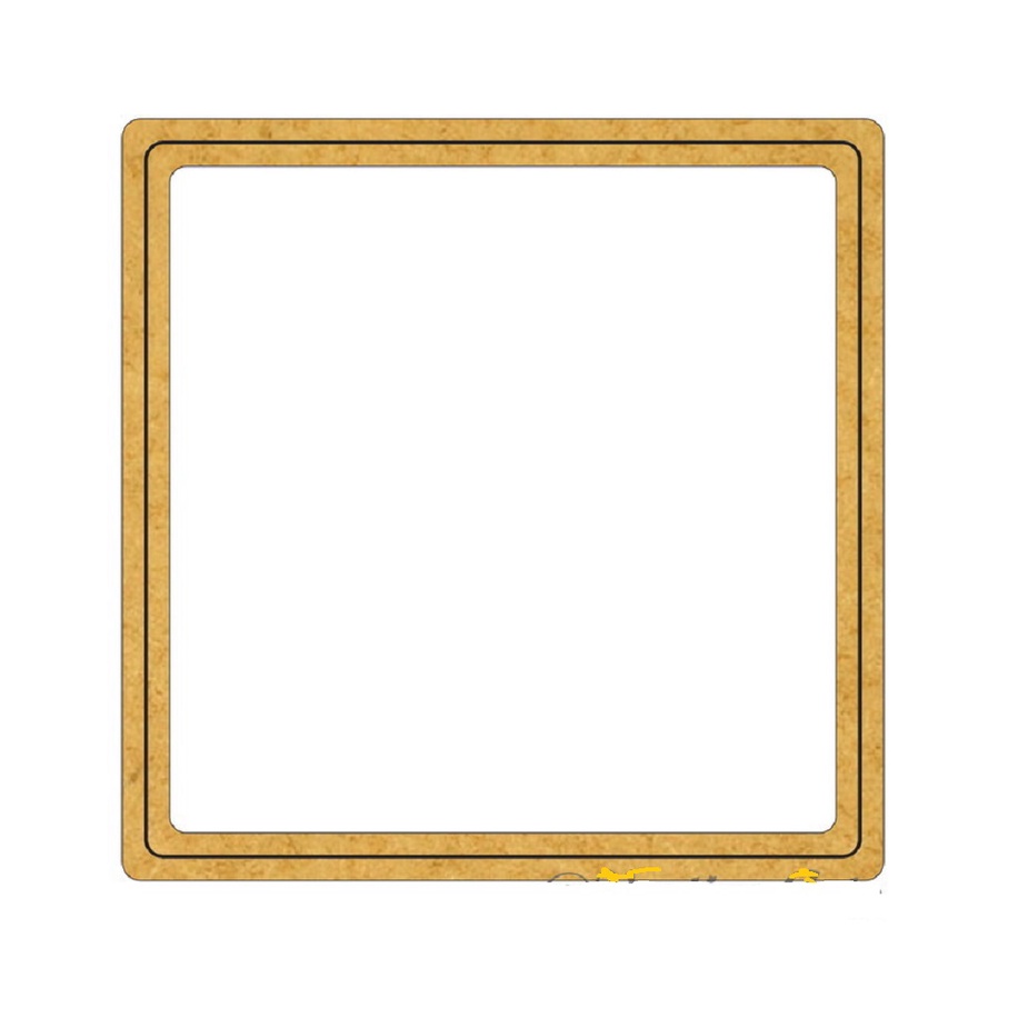 Bastidores Quadrado 35x35cm e Redondo 30cm MDF 6mm com Fundo 40x40cm em Oferta na Shopee