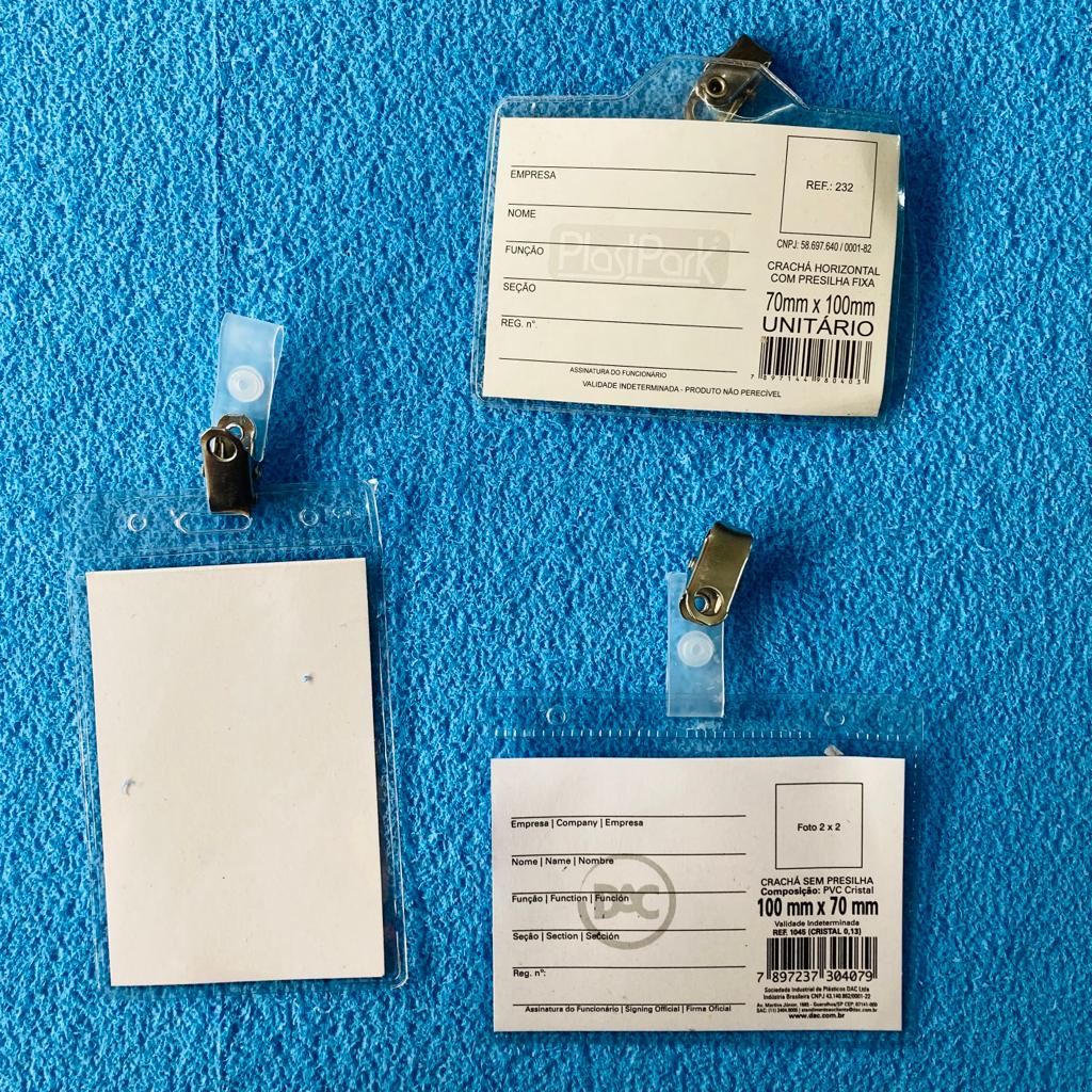 Crachá Jacaré escolar e Empresarial Formatos Horizontal e Vertical em Oferta na Shopee