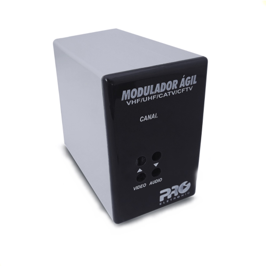 Modulador Ágil Vhf/uhf/catv/cftv Pqmo 2600 g2 Pro Eletronic PQMO-2600G2
