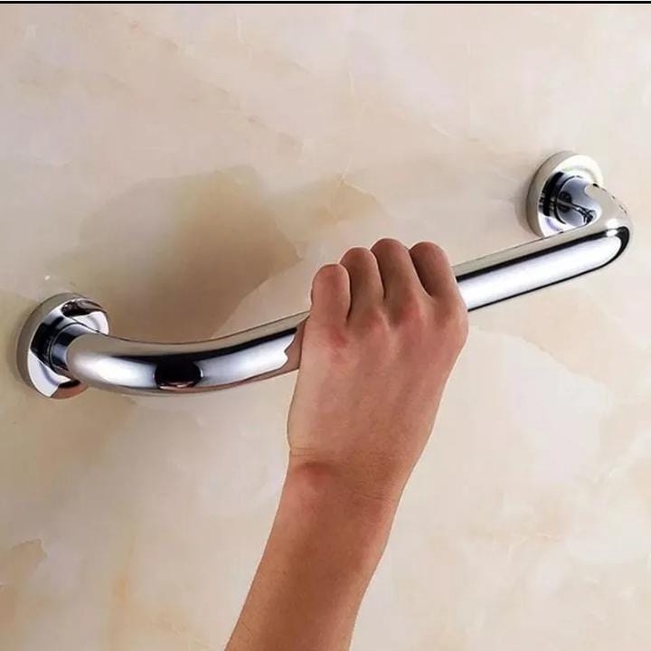 Alça de apoio \ Barra de Apoio 60 cm para Banheiro Idoso Deficiente banheiro chuveiro vaso cama quenn barra