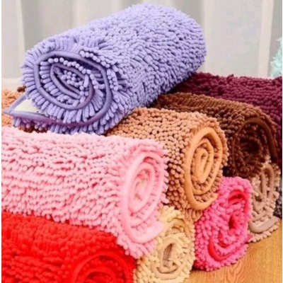 Tapete de Banheiro / Quarto / Sala / Fios Longos Antiderrapante 60x40