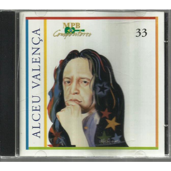 1296 Mcd- Cd Original 1997- MPB Compositores- Nº. 33- Alceu Valença- Musica Popular Brasileira