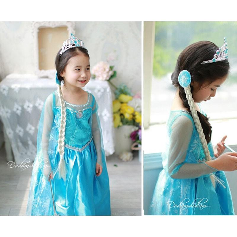 Vestido Princesa Frozen Febre Elsa Fantasia Menina Festa Infantil Cosplay Shopee Brasil 4822
