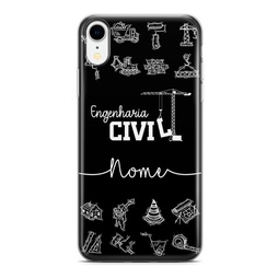 Capinha Para Celular Engenharia Civil Com Seu Nome