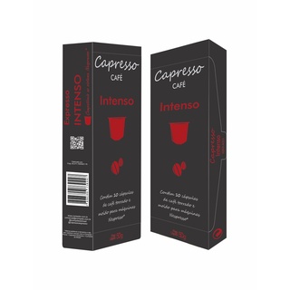 Cápsula Café Nespresso Capresso Intenso 10 Unidades