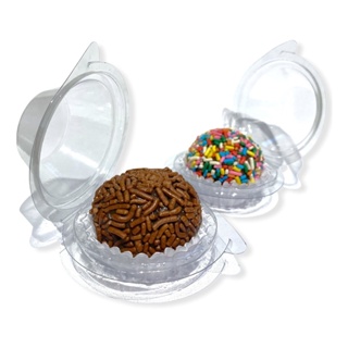 Embalagem Individual Brigadeiro Gourmet Blister 50 Unidades em Oferta na Shopee