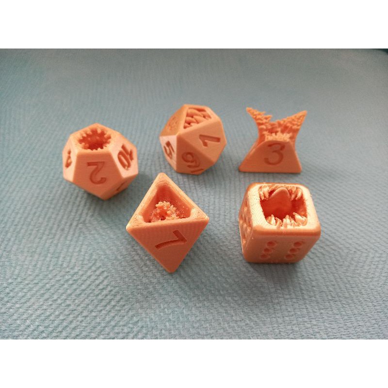 Dado Mimic (Monstros) valor Individual (PRODUZIDO em 3D)