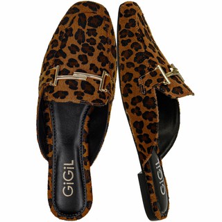 Mule Sapatilha Feminina Bico Quadrado Tamanco Flat Macio