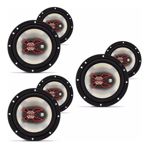Kit 6 Alto Auto Falantes Bravox B3x60x + 6 Polegadas Som em Oferta na Shopee