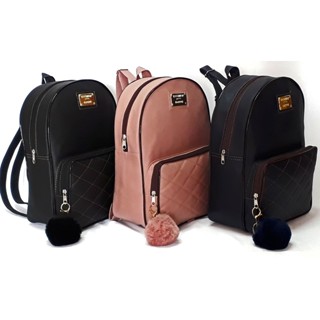 Bolsa Mochila feminina de Couro Sintetico. MODA PREMIUM Bolsas femininas de moda QUALIDADE em Oferta na Shopee