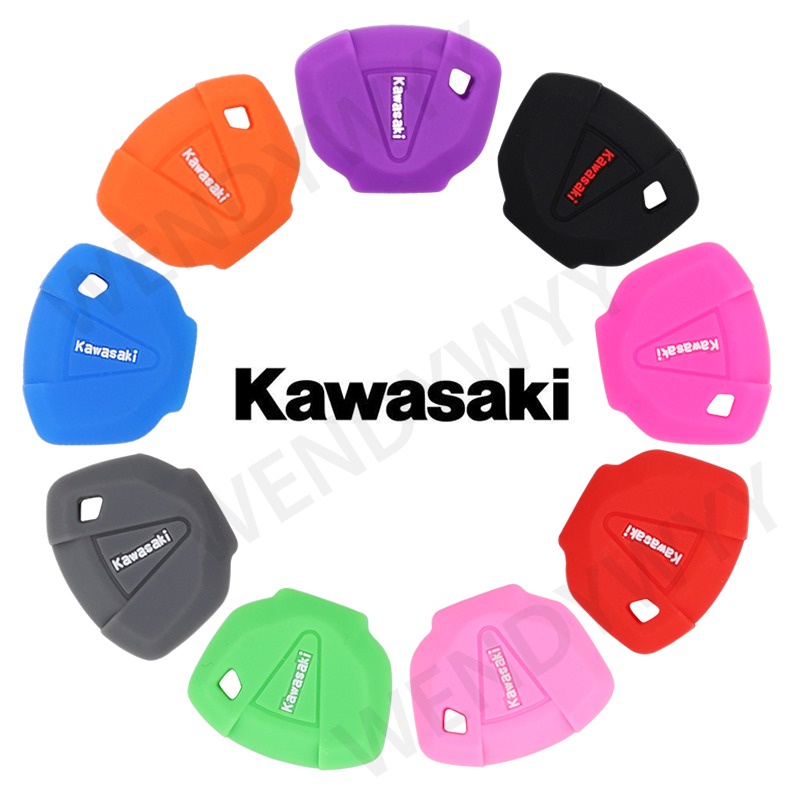 Silicone Tampa Da Chave E Caso Para Kawasaki Motocicleta Z650/Z900/Z800/NINJA400/ZX4R/ER6N/Z400