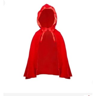 Capa Chapeuzinho Vermelho Curto Adulto