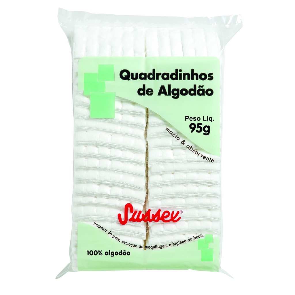 Algodão Sussex quadradinho 95 grs