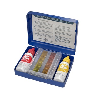 Estojo para Teste de PH, Residual Cloro e Alcalinidade Total Piscinas 3 em 1 MONTREAL em Oferta na Shopee