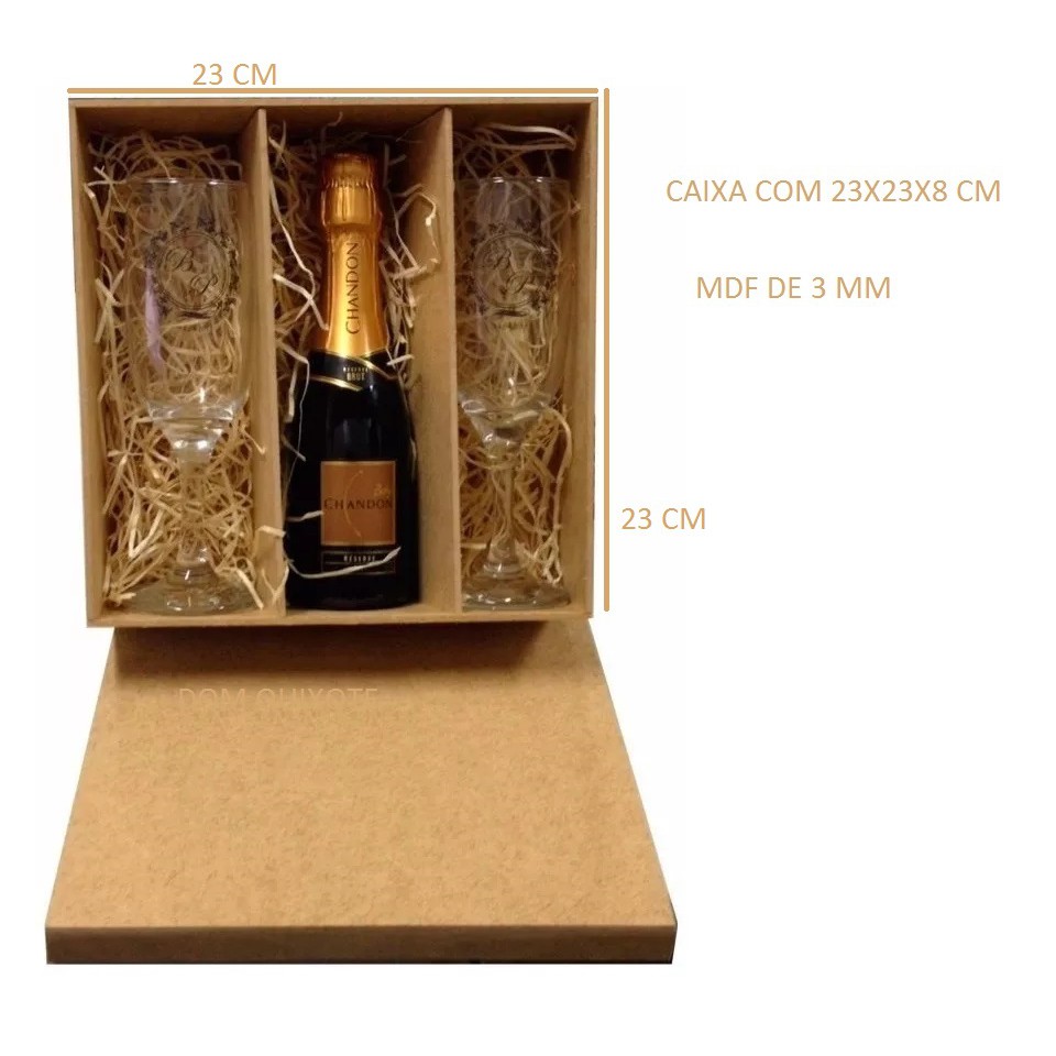 10 Caixas Mini Vinho com divisórias  Divisórias medidas 23x23 cm mdf de 3 mm  para decorar.