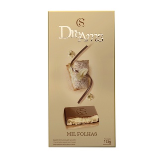 Tablete Dreams Mil Folhas 130G Cacau Show
