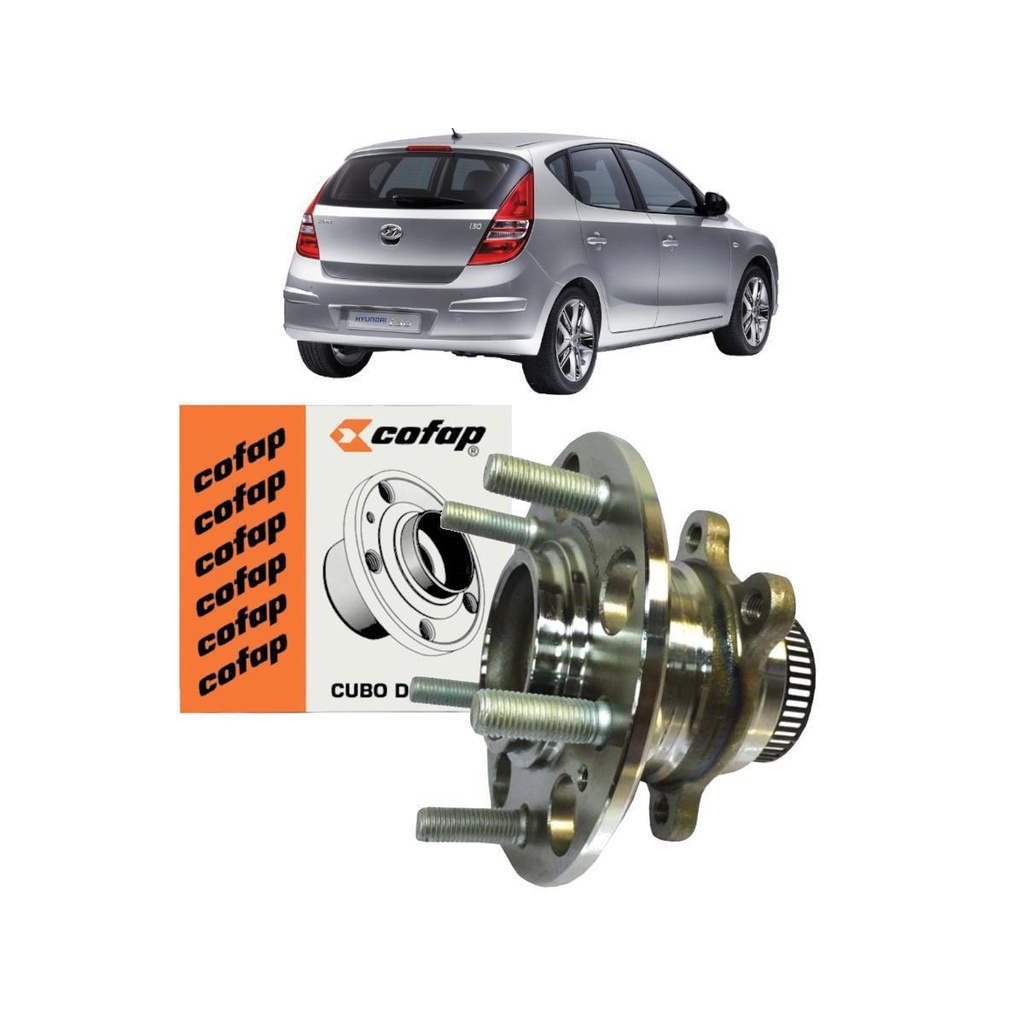 Cubo Roda Hyundai I30 2007 A 2013 - Com Abs Traseiro em Oferta na Shopee