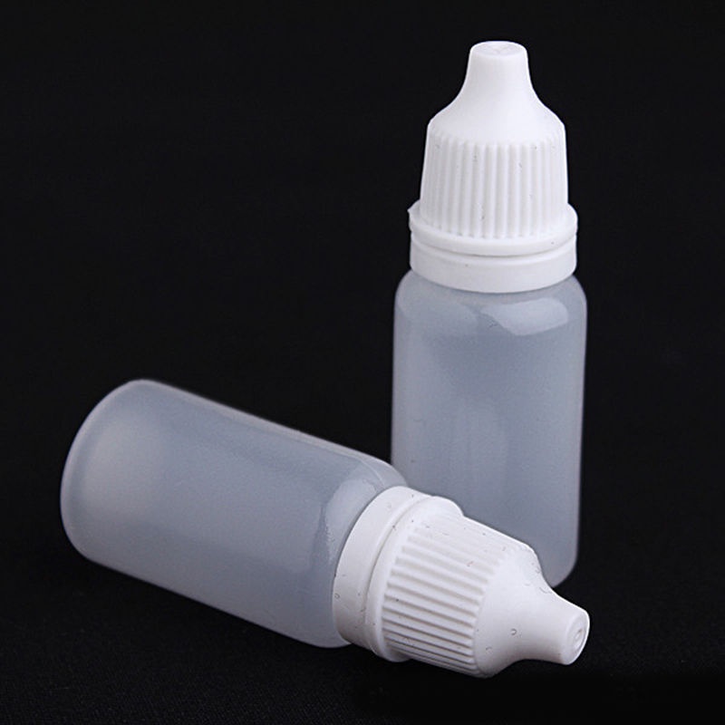 Frasco Plástico 30ml Conta Gotas 50 unidades