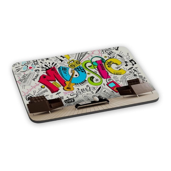 MOUSE PAD PERSONALIZADO VÁRIOS MODELOS DE MUSICAS E BANDAS - 21X15CM ...