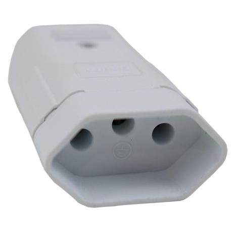 Plug Femea 2P+T 20A 250V - Grupo perlex