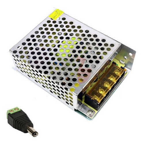 Fonte De Alimentação Bivolt 5v 10a 50w + Conector P4 Macho