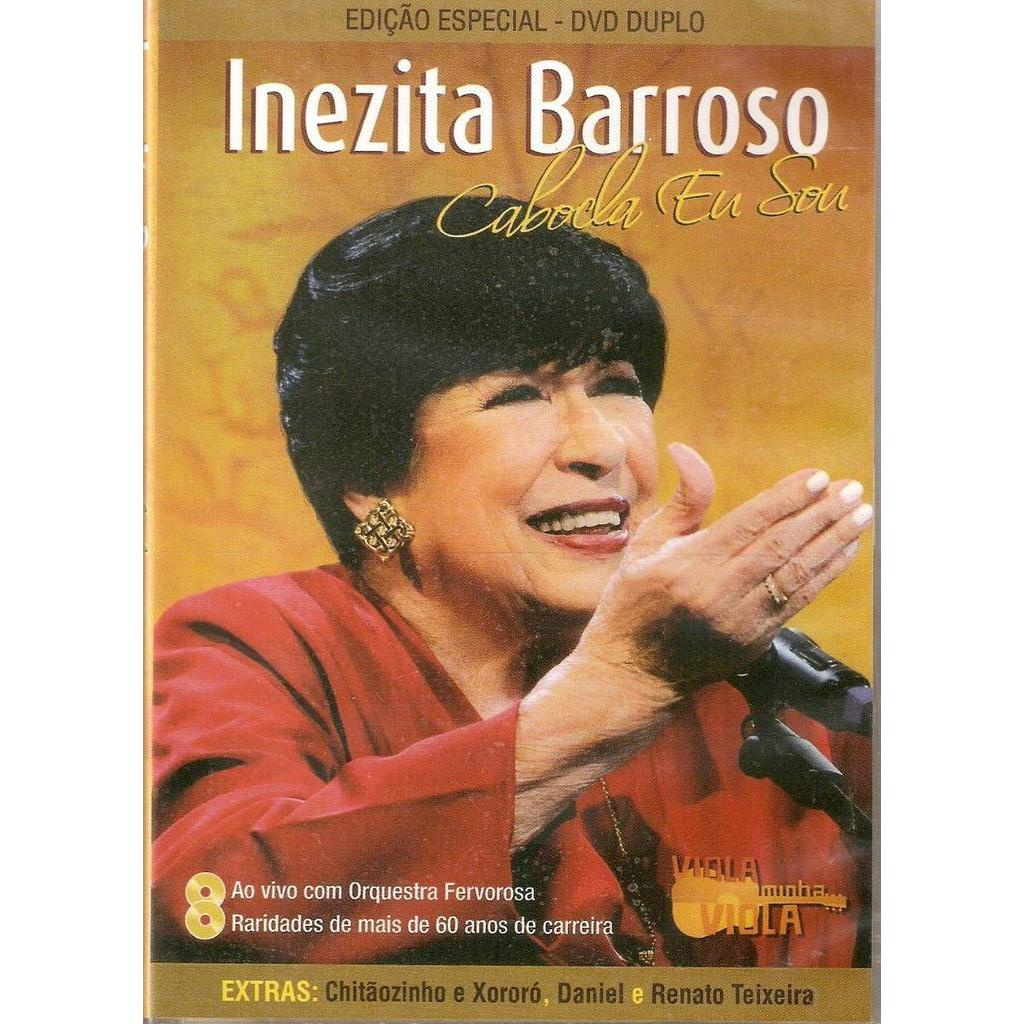 Dvd Duplo Inezita Barroso - Cabocla Eu Sou / Raro