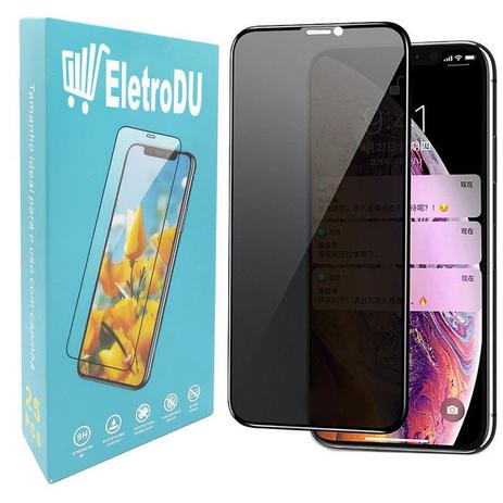 Película De Vidro 9D Total Privacidade Antii Spy iPhone 6 7 8 Plus X Xs XR Xs Max 11 11 Pro 11 Pro Max