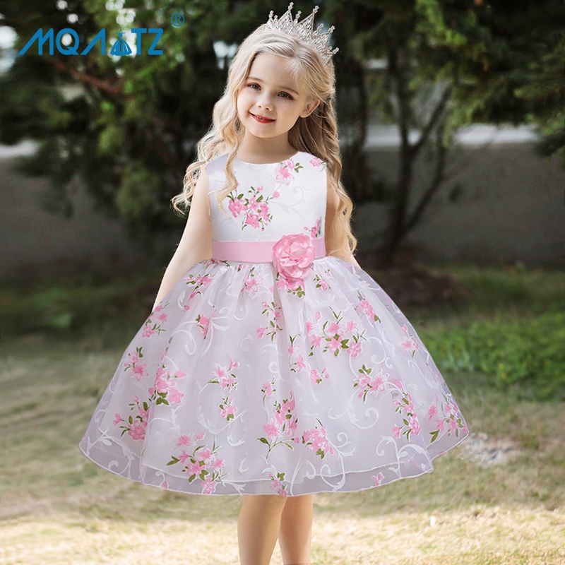 Vestido Infantil de Festa de Aniversário Formatura Princesa e Florista