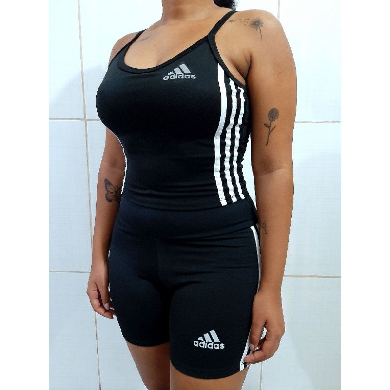 Conjunto academia 2024 feminino adidas