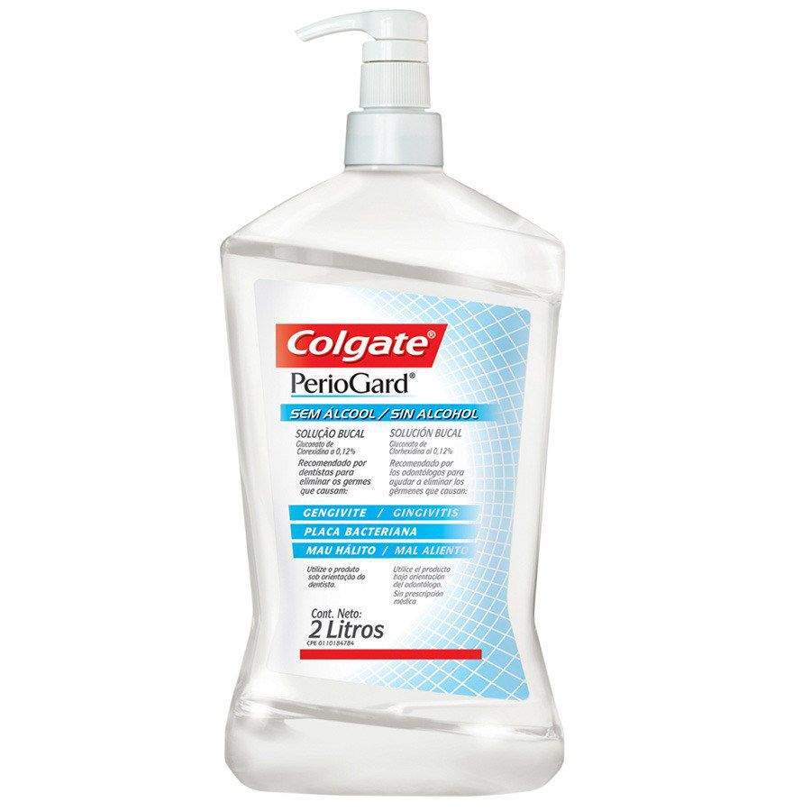Antisséptico Bucal Periogard 0,12% sem Álcool 2L - Colgate em Oferta na Shopee