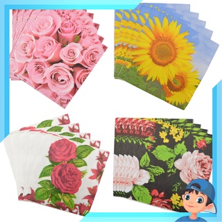 Guardanapos Para Decoupage Diversas Estampas Pacote Com 20 Unidades