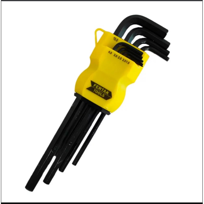 Jogo Chaves de Torx 9 Peças Fertak Tools em Oferta na Shopee