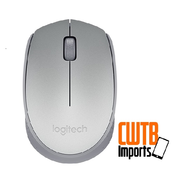 Mouse Sem Fio Logitech M170 WIRELESS 2.4GHZ" 3 botões Conexões USB 2.0