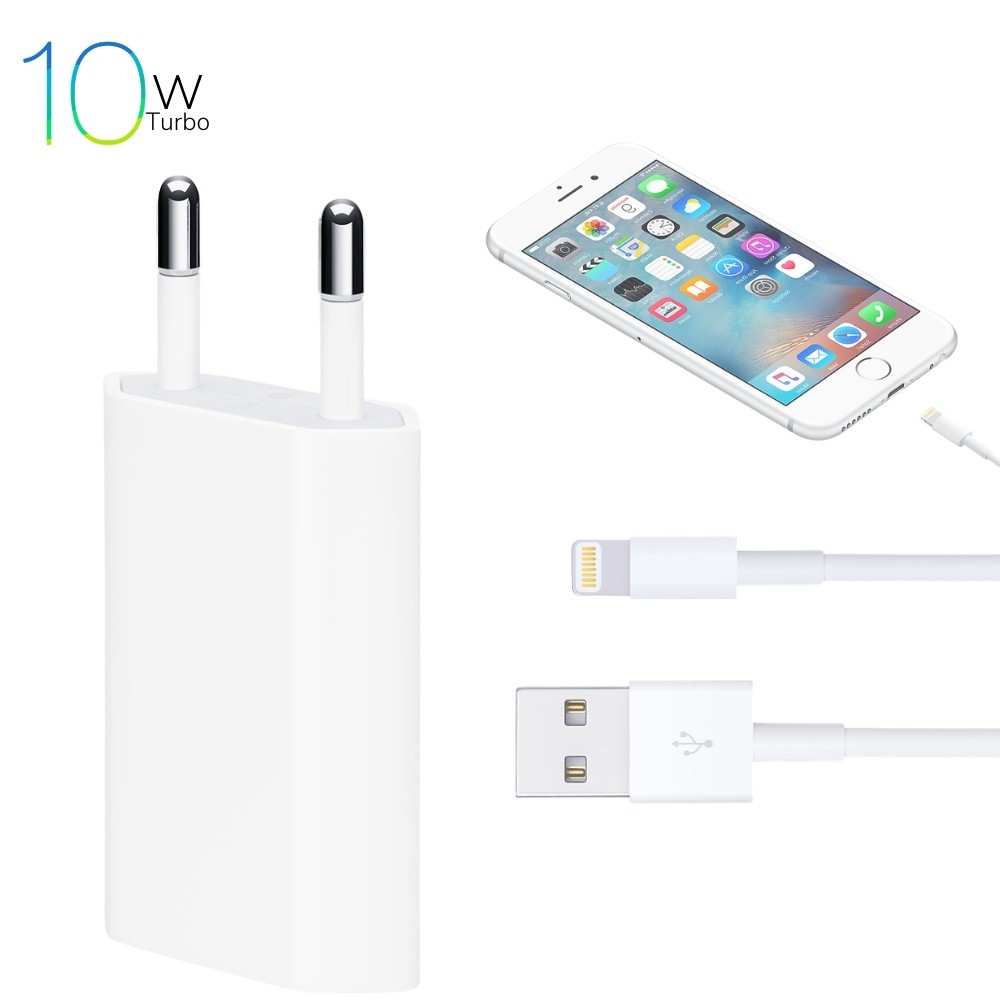 Carregador iPhone 5s 6 6s 7 7 Plus 8 8Plus X Xs Xr Xs Max 11 12 Completo