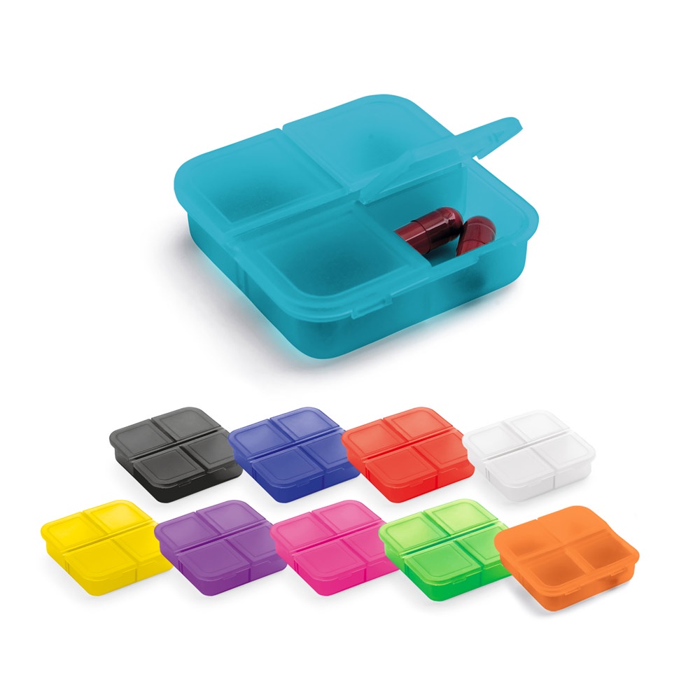 Estojo box caixa caixinha porta comprimidos pílulas, remédios ou objetos