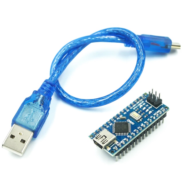 ARDUINO NANO V3.0 MINI PLACA MICROCONTROLADORA COM CABO USB